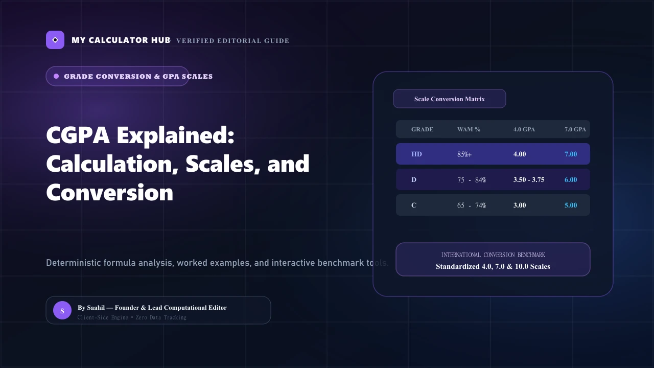 CGPA Explained: Calculation, Scales, and International Grade Conversion