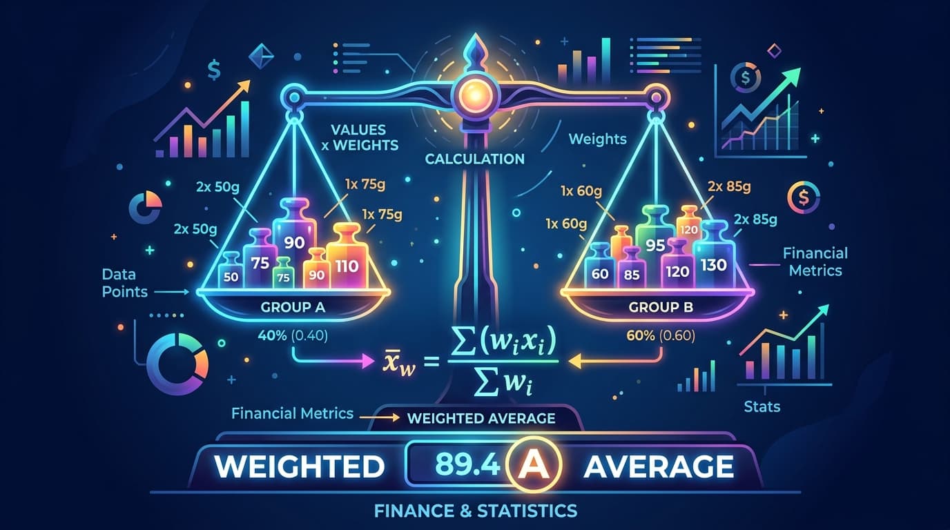 Weighted Average Math Scale