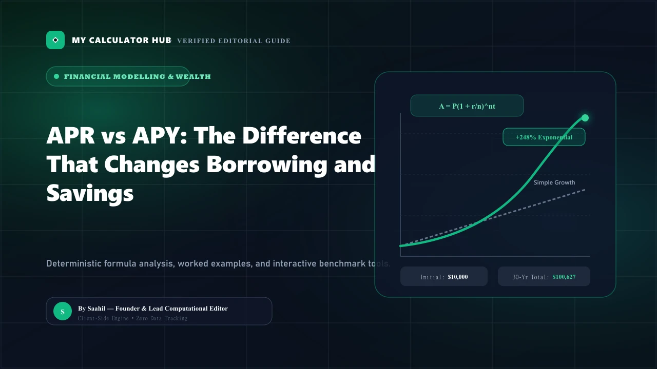 APR vs APY: The Critical Difference That Changes Borrowing and Savings