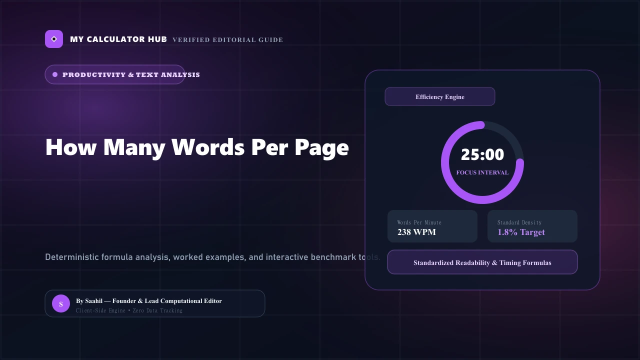 How Many Words Per Page? Single vs Double Spaced Academic Guidelines