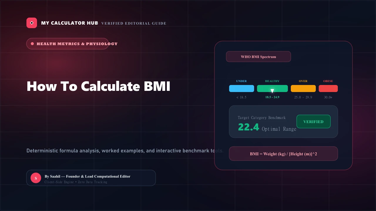 How to Calculate BMI: The Definitive Body Mass Index Formula Guide
