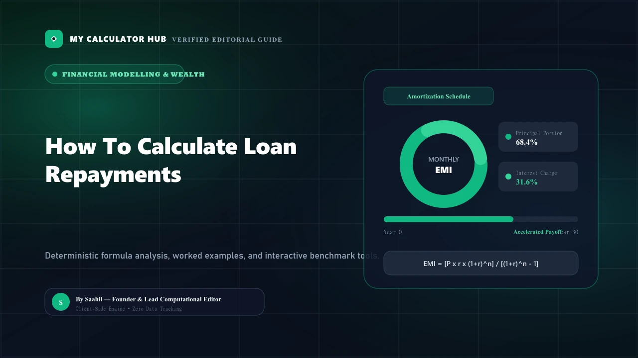 How to Calculate Loan Repayments: Complete EMI & Amortization Guide