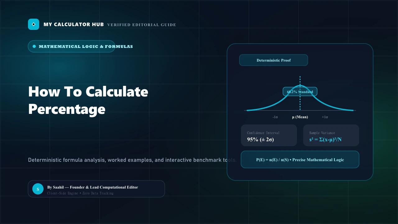 How to Calculate Percentage: 3 Simple Formulas with Practical Examples