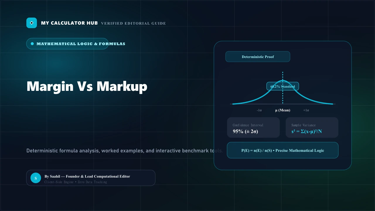 Margin vs Markup: The Critical Business Difference for Profitability