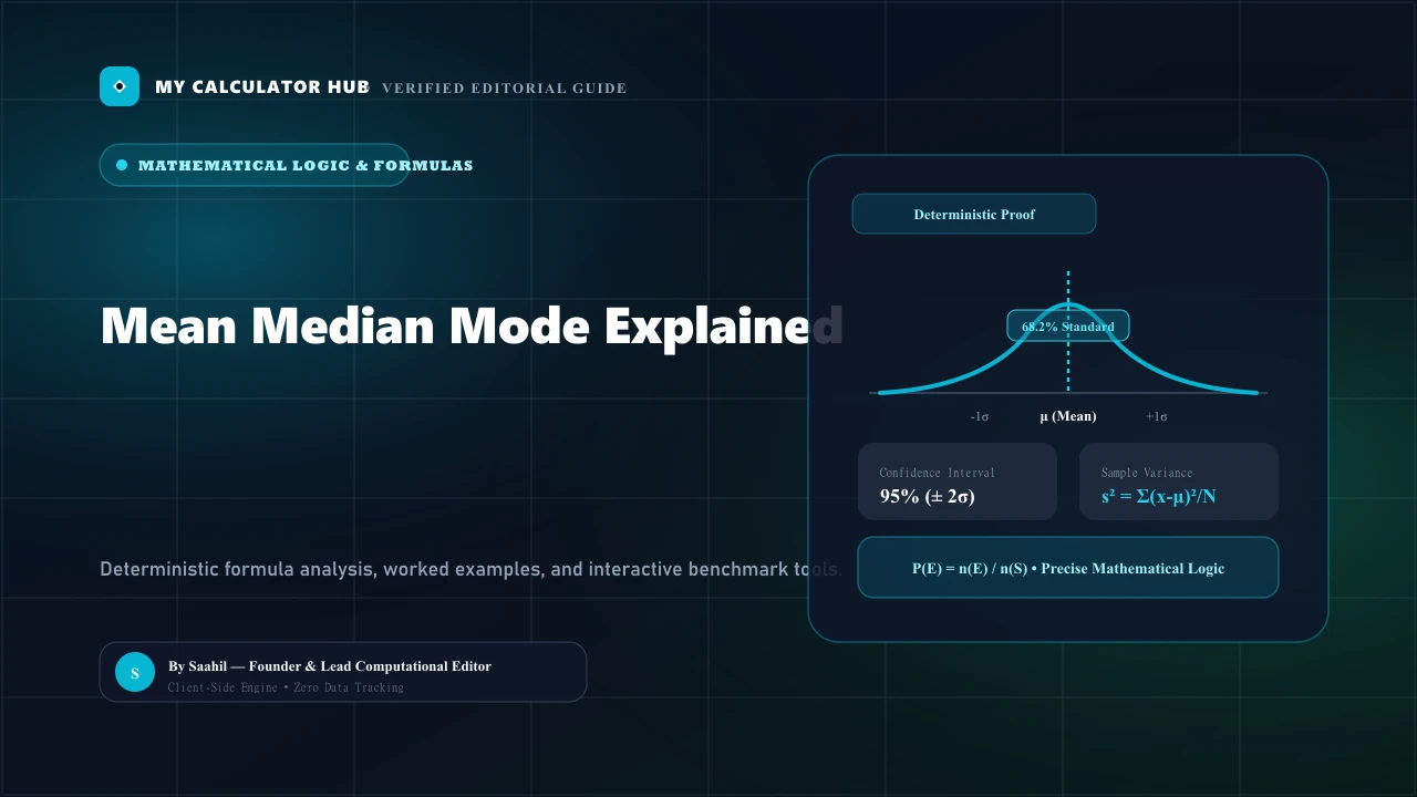 Mean, Median, and Mode Explained with Visual Real-World Distributions