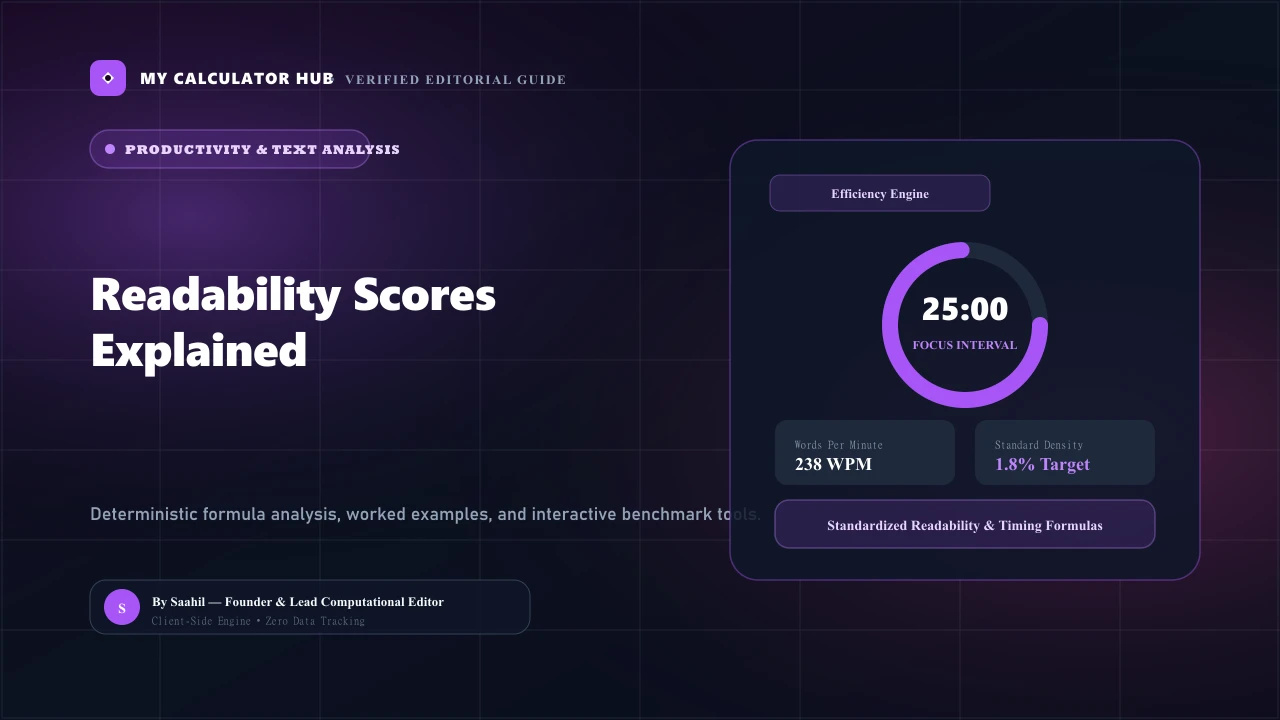 Readability Scores Explained: Flesch-Kincaid, Gunning Fog & Grade Levels